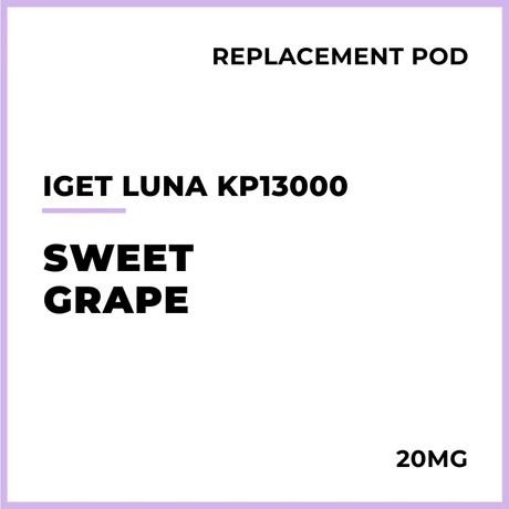 IGET LUNA KP13000 Replacement Pod - $17.95 - 20mg/ml - Image 6