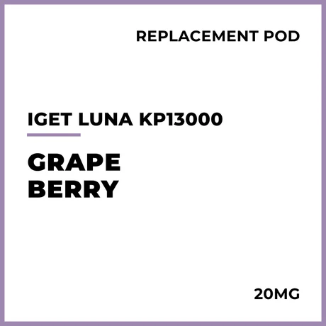 IGET LUNA KP13000 Replacement Pod - $17.95 - 20mg/ml - Image 7