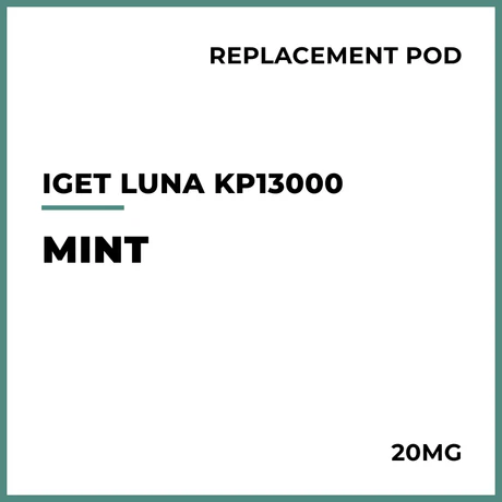 IGET LUNA KP13000 Replacement Pod - $17.95 - 20mg/ml - Image 4