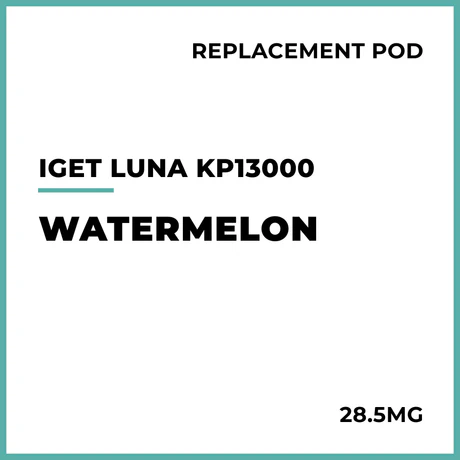 IGET LUNA KP13000 Replacement Pod - $17.95 - 28.5mg/ml - Image 2